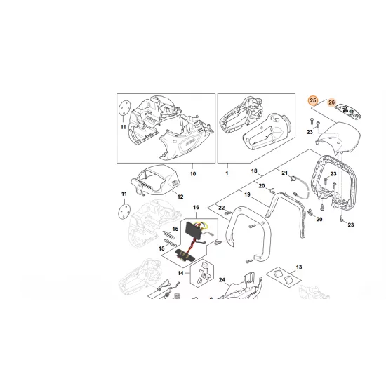 STIHL  Osłona dłoni HA06 790 9100